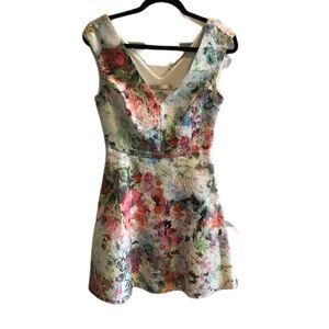 Zara Trafaluc Dress With Cut Out Back L